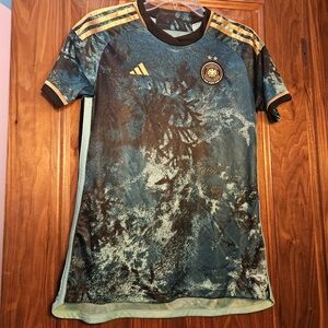 Womens Medium Germany Adidas Home Football Jersey 2023